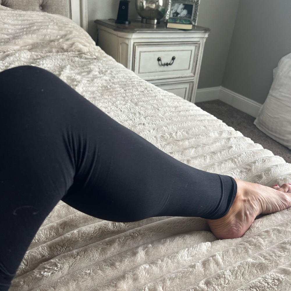 Wolford Black Leggings Stretchy Form-Fitting